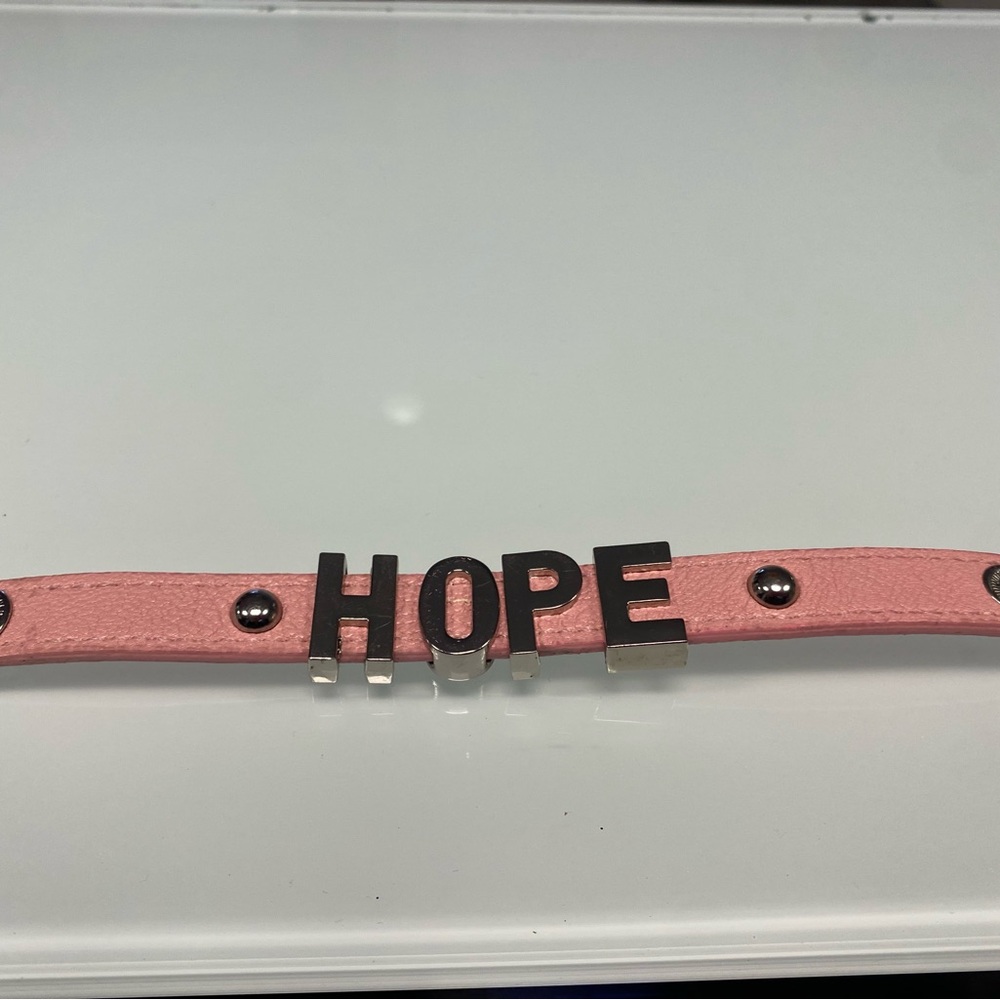 Hope wrist leather bracelet